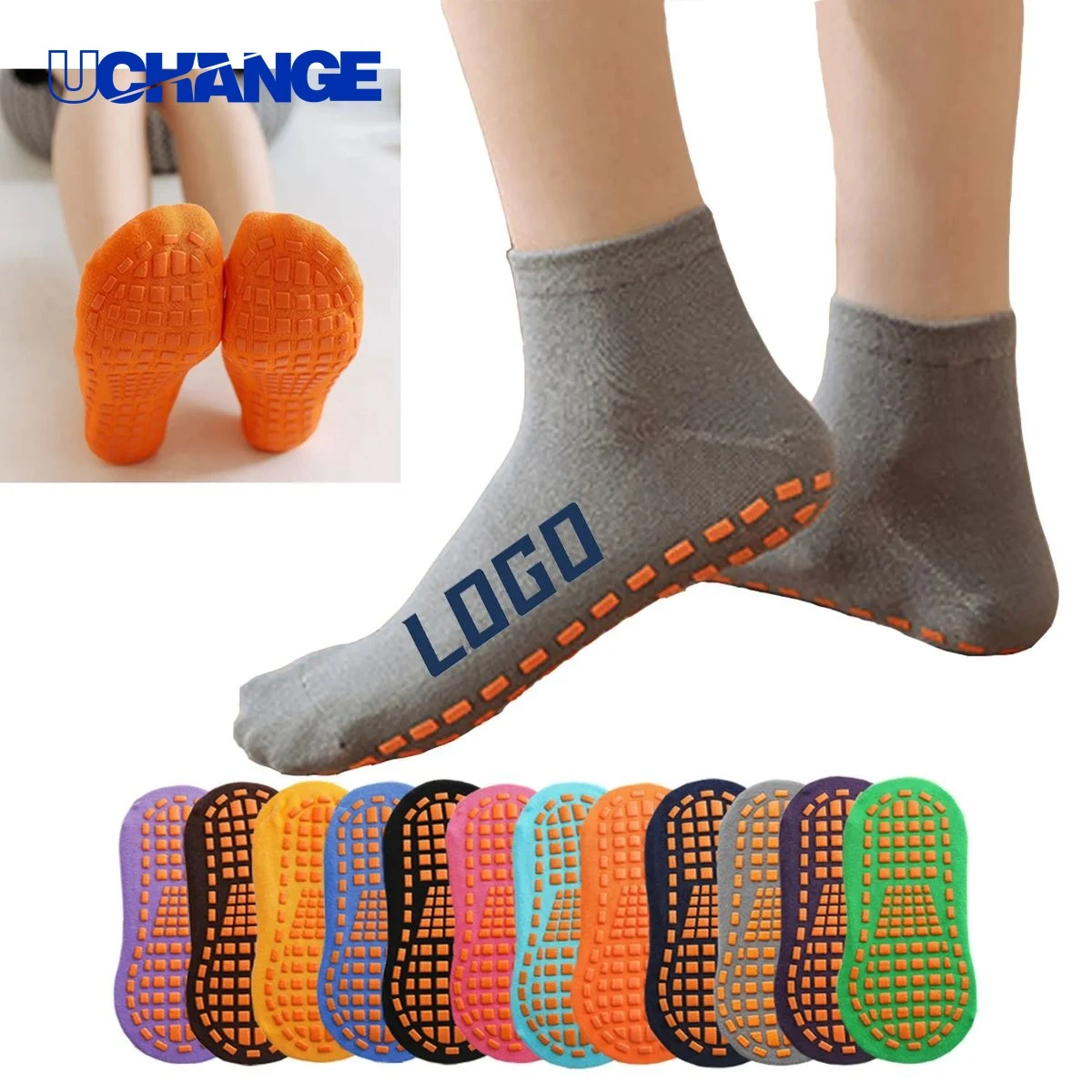 Non-Slip Yoga Home Floor Cotton Socks 1