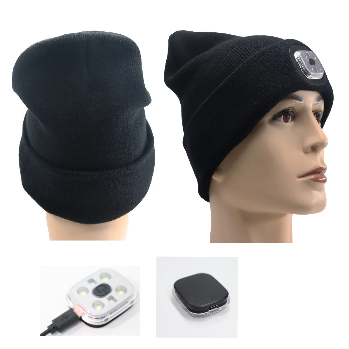 LED Lighting Knitting Cap 1