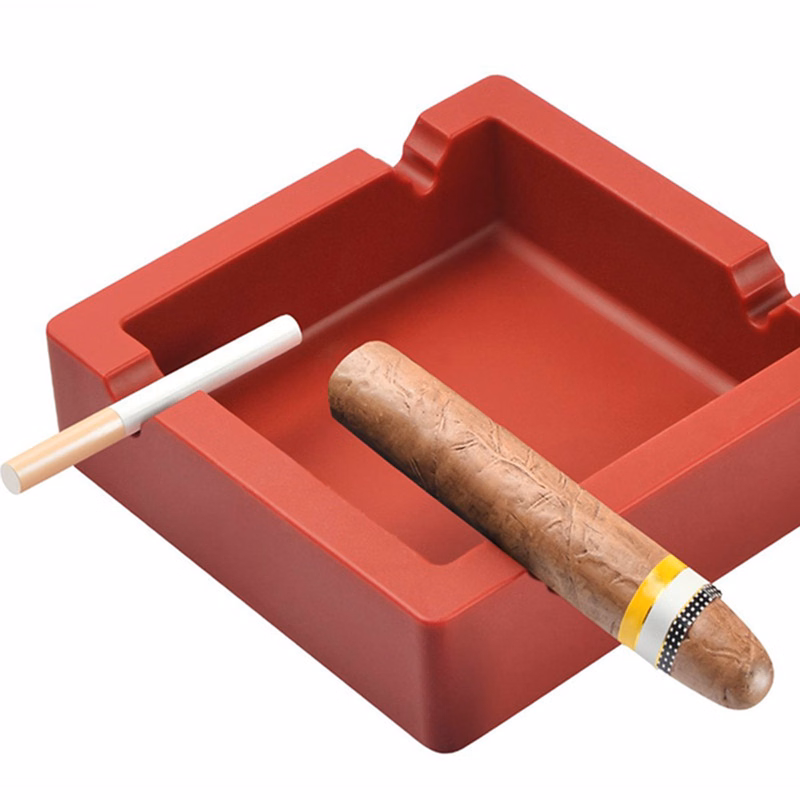 Durable Silicone Cigar and Cigarette Ashtray