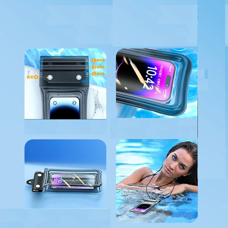 Triple Fold Waterproof Phone Case 1