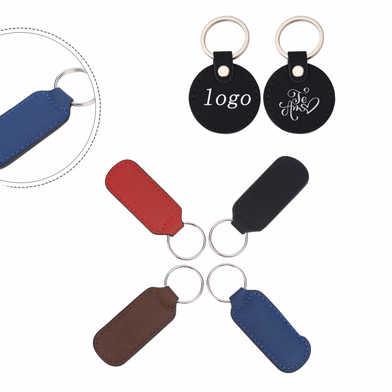 Customized PU Leather Keychain Hanger