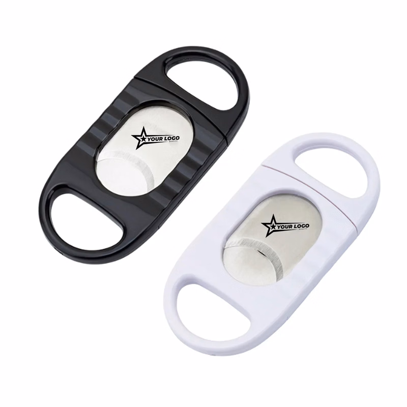 Cigar Cutter Stainless Steel Double Cutting Blade Guillotine