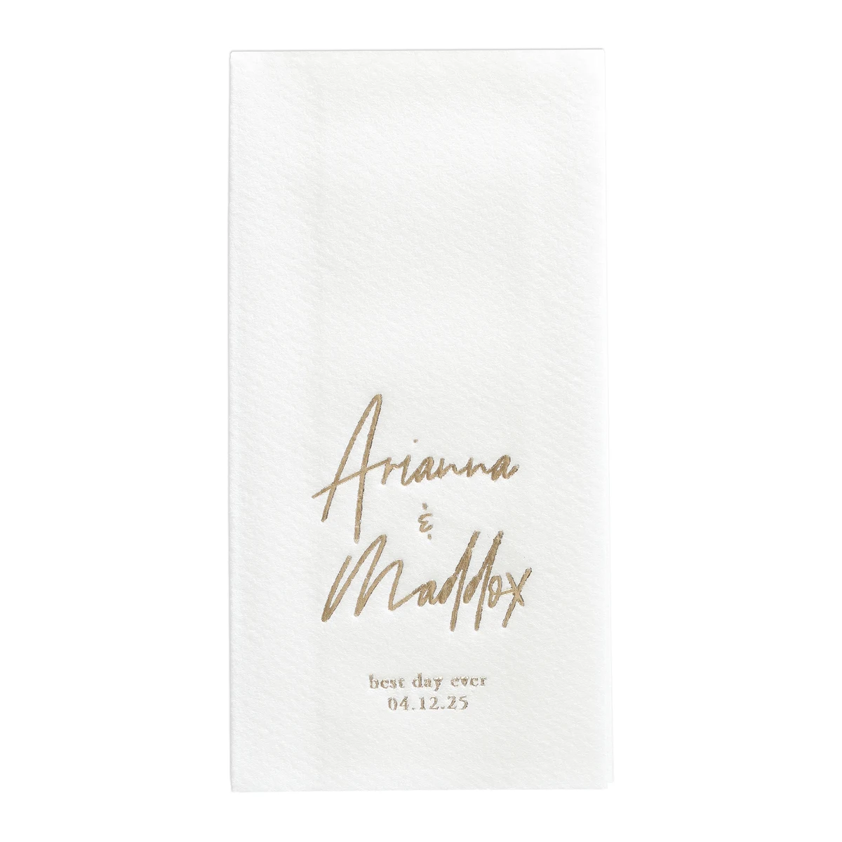 Uniquely Yours Premium Guest Towel w/uncoined Edge (White) 1