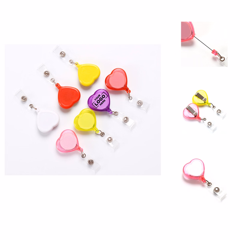 Heart Badge Holder Reel