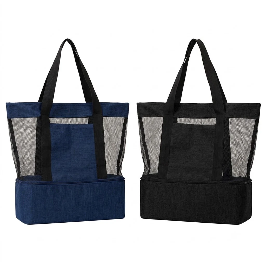 Insulated Mesh Cooler Tote 1