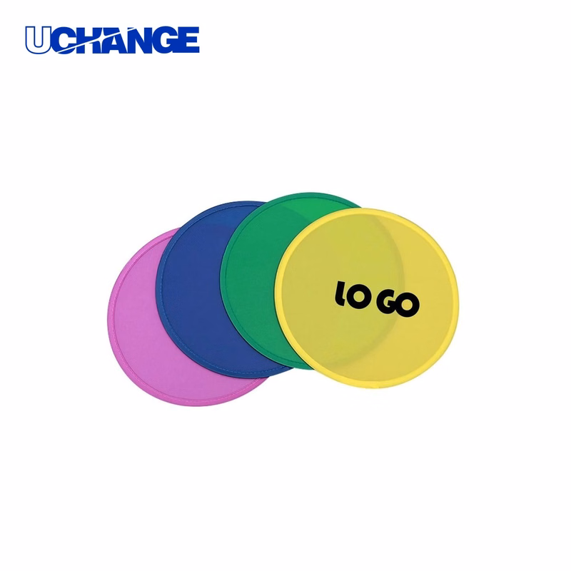Collapsible Fan Flying Disc Toy for Events