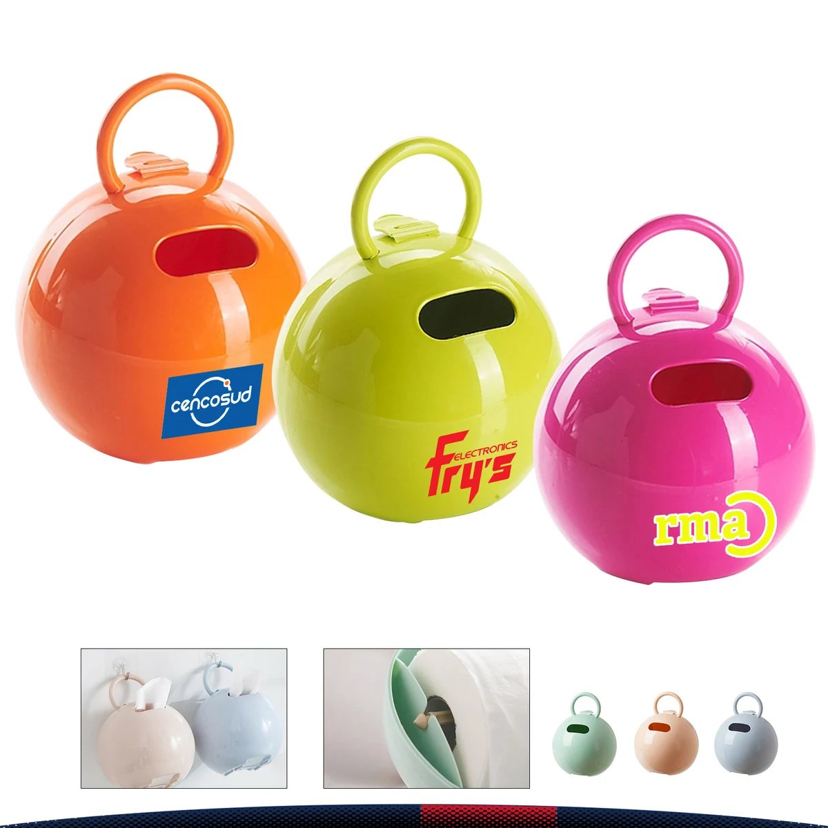 Hanging Tissue Roll Holder 1