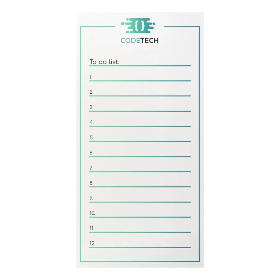 Magnetic Note Pad 1