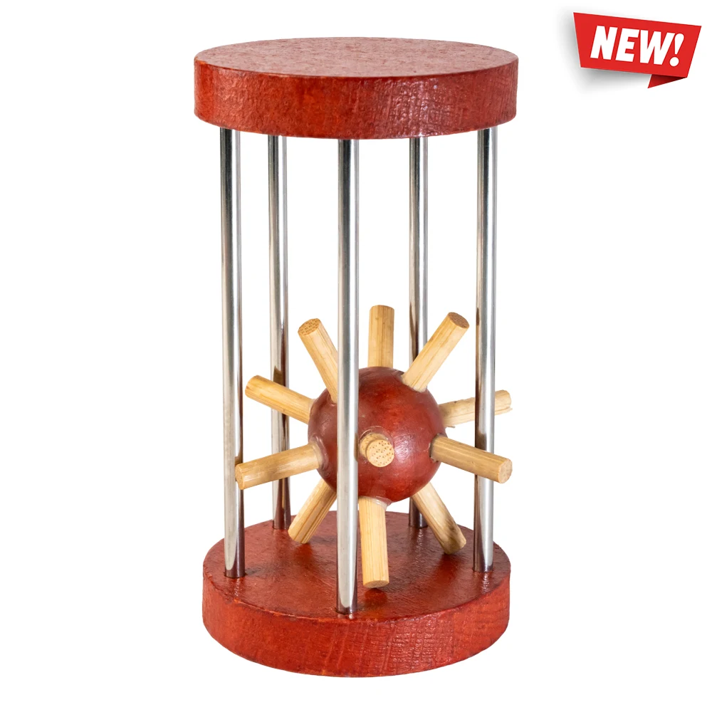 Wooden Cage Puzzle 1