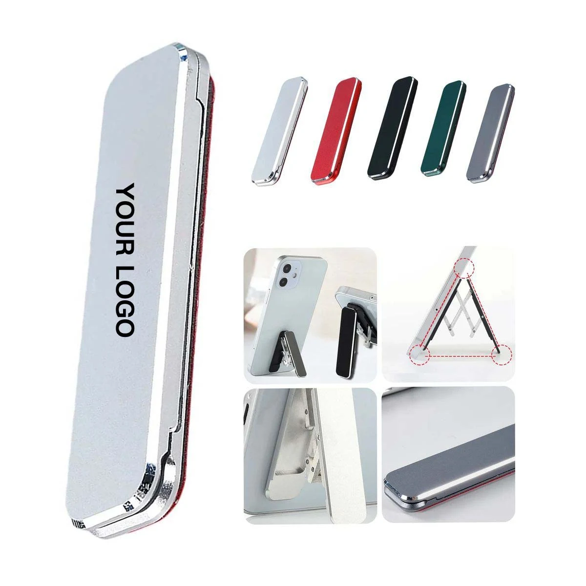 Compact Folding Phone Stand with Metal Build 1