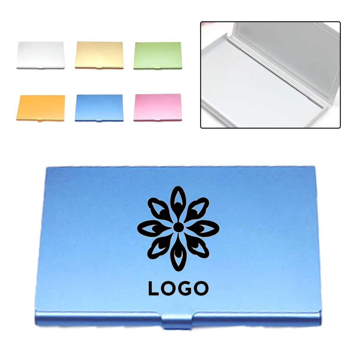 Colorful Metal Business Card Holder 1