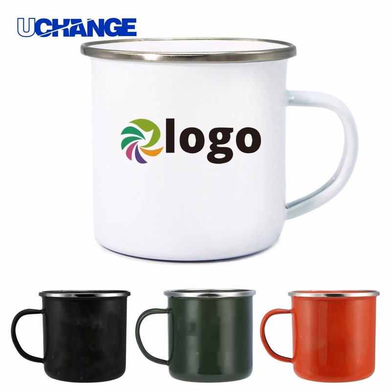 Enamel Camping Mug Container (12Oz)