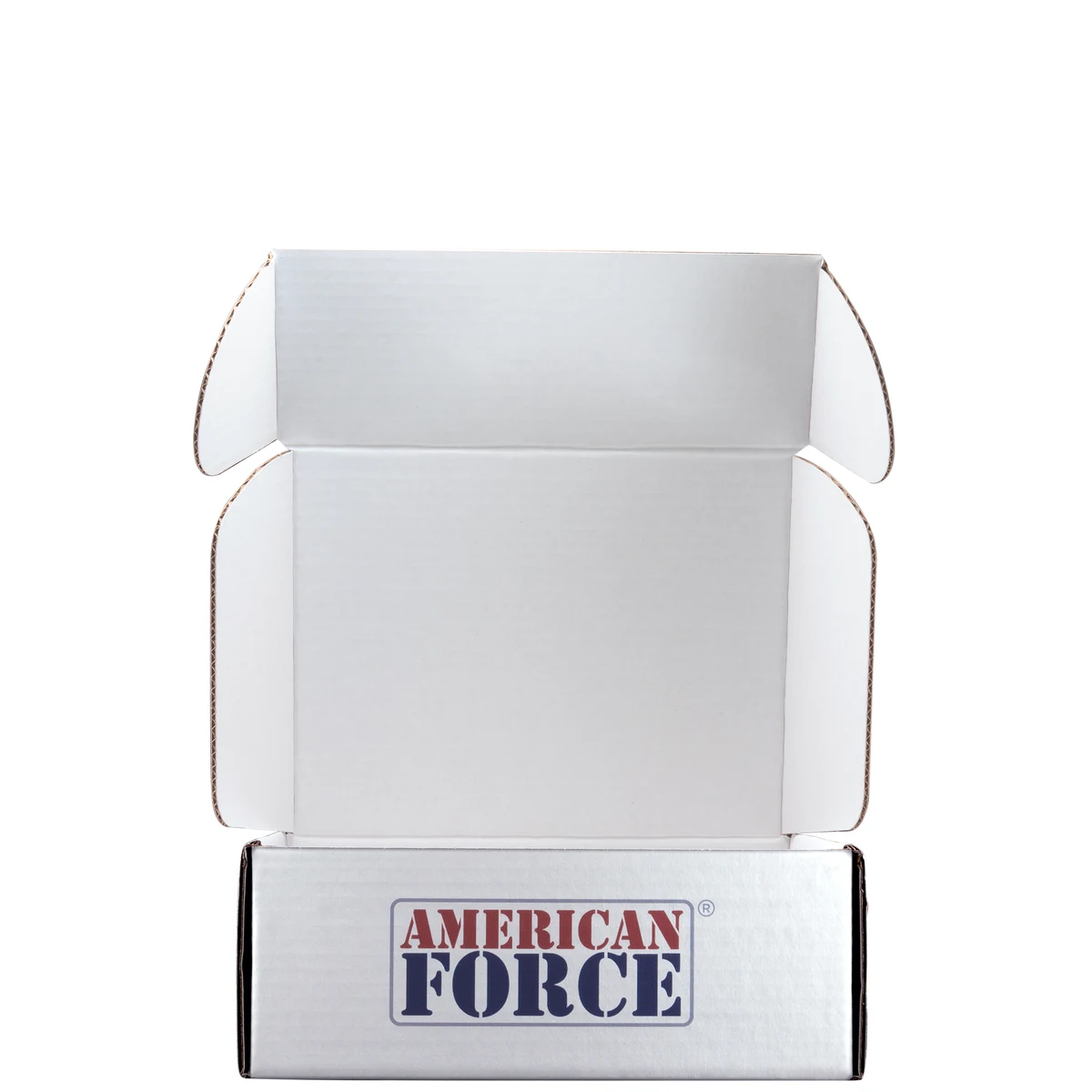 Mailing Box, B-Flute10" x 8" x 4" - White - D - 320 sq in 1