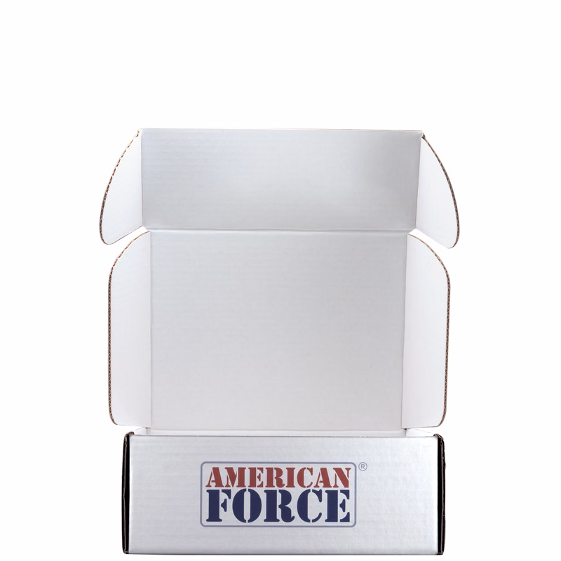 Mailing Box, B-Flute10" x 8" x 4" - White - D - 320 sq in