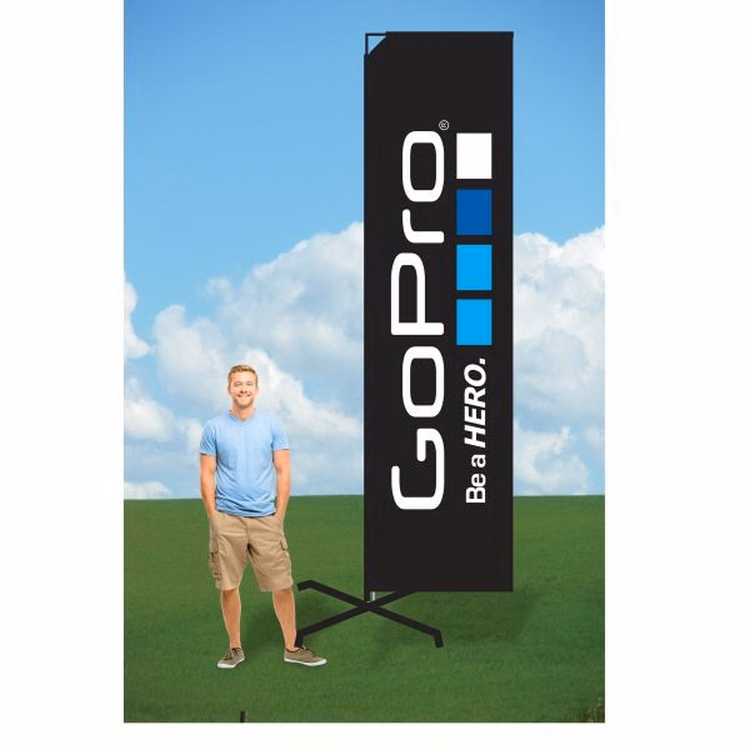 9ft PromoFlag with X Stand-Double