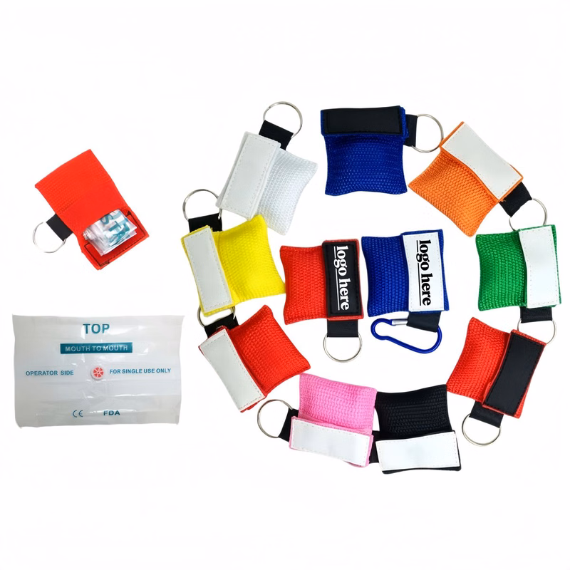 MOQ 10pcs Portable Medical Breathing Barrier Fob