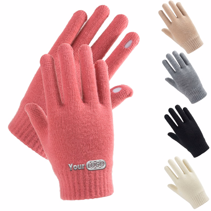 Solid Color Windproof Fingerless Gloves