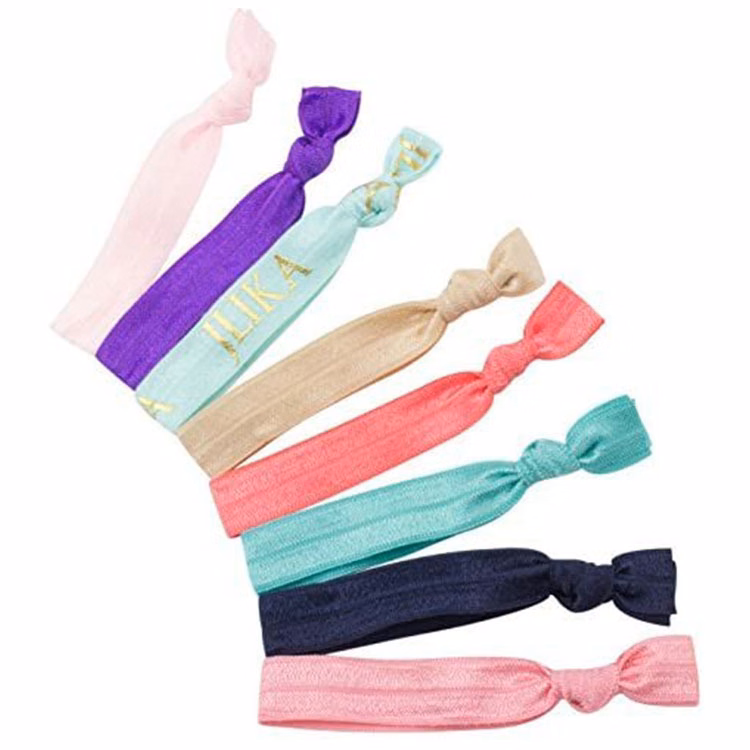 Elastic Knotted Hair Bands