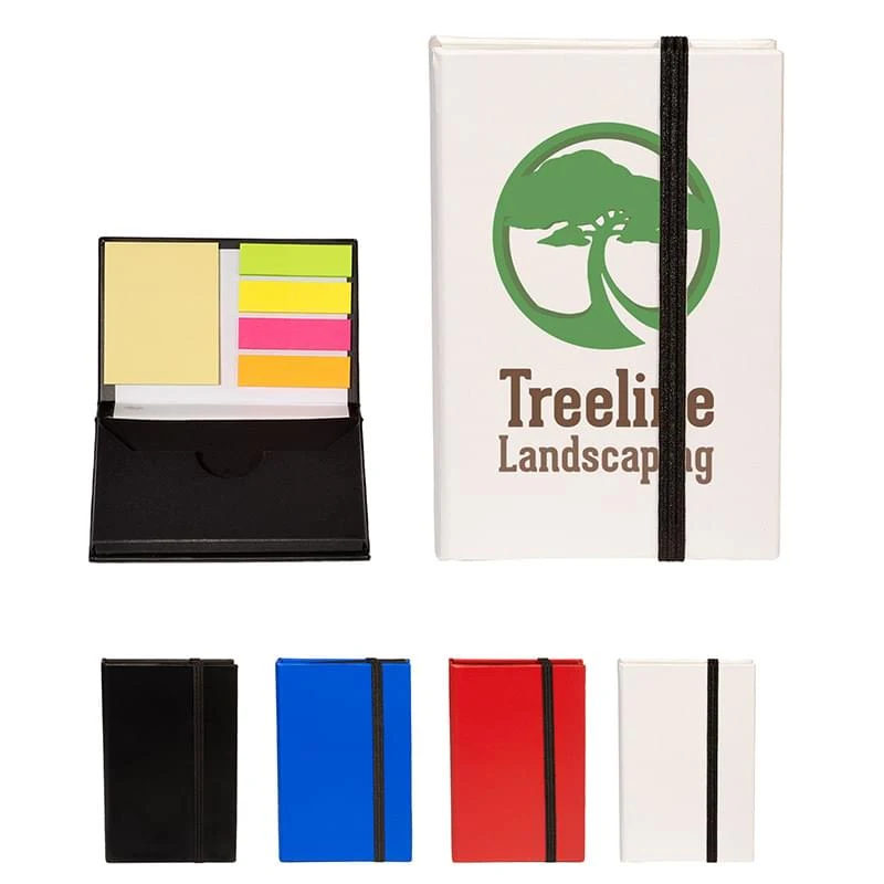 Go-Getter Hard Cover Sticky Notepad/Business Card Case 1