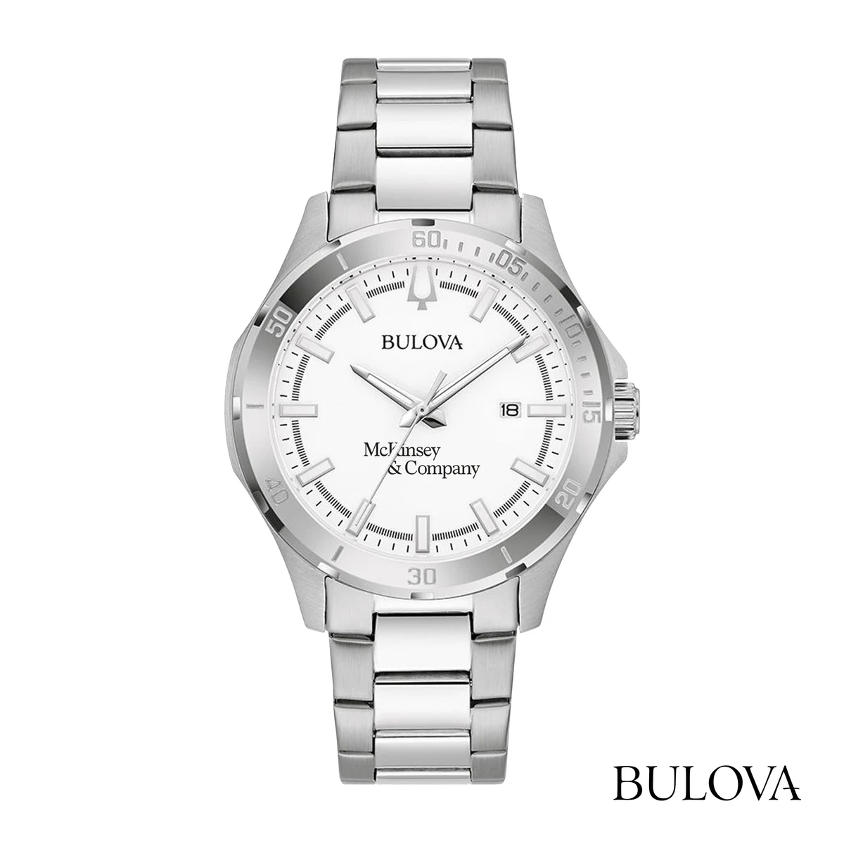 Bulova® SS Bracelet Watch 1
