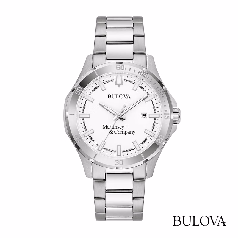 Bulova® SS Bracelet Watch
