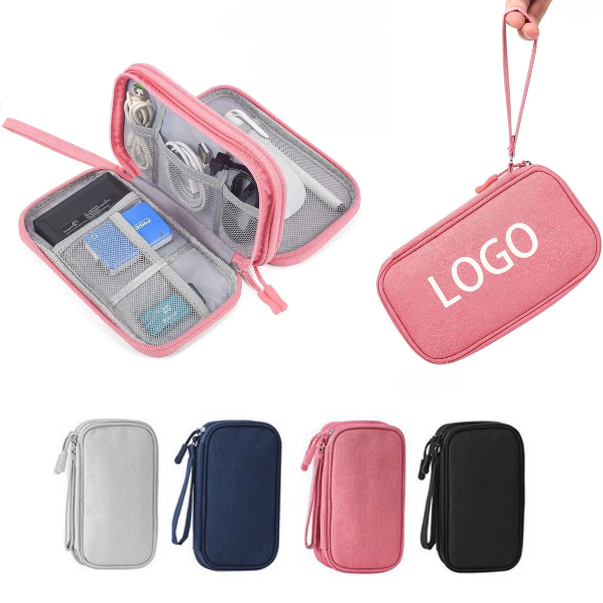 Portable Data Cable Storage Bag 1