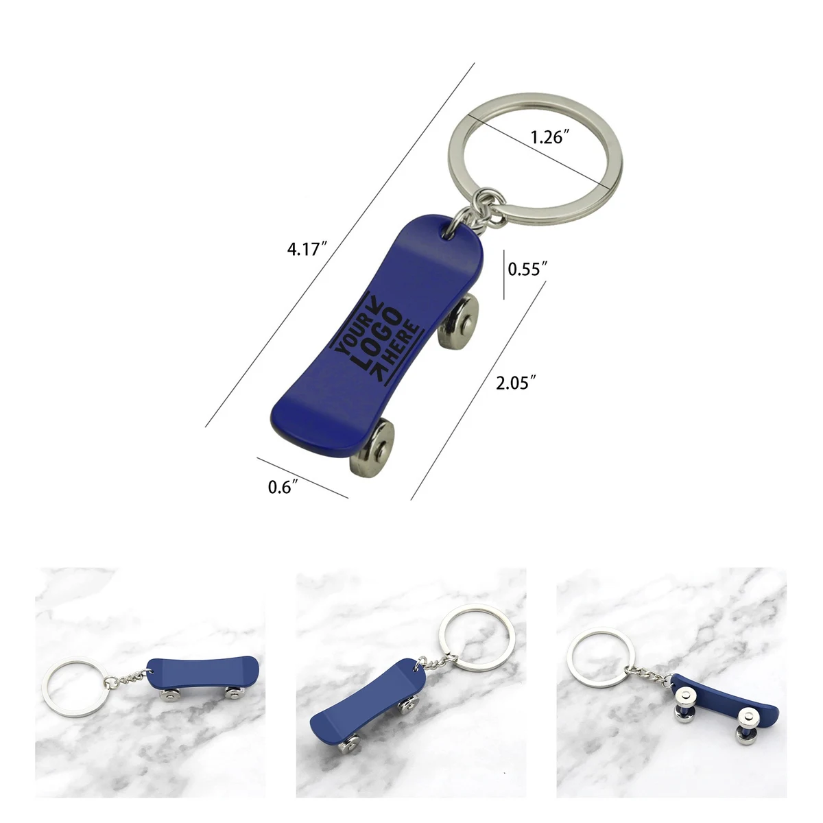 Mini-SkateBoard Key Chain 1