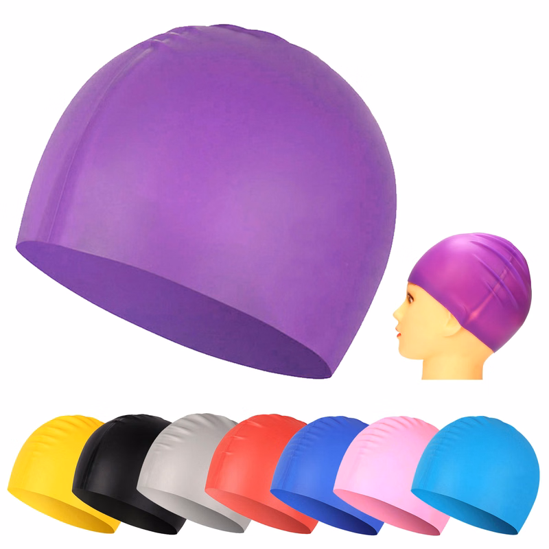 Adult Silicone Swim Cap Customization