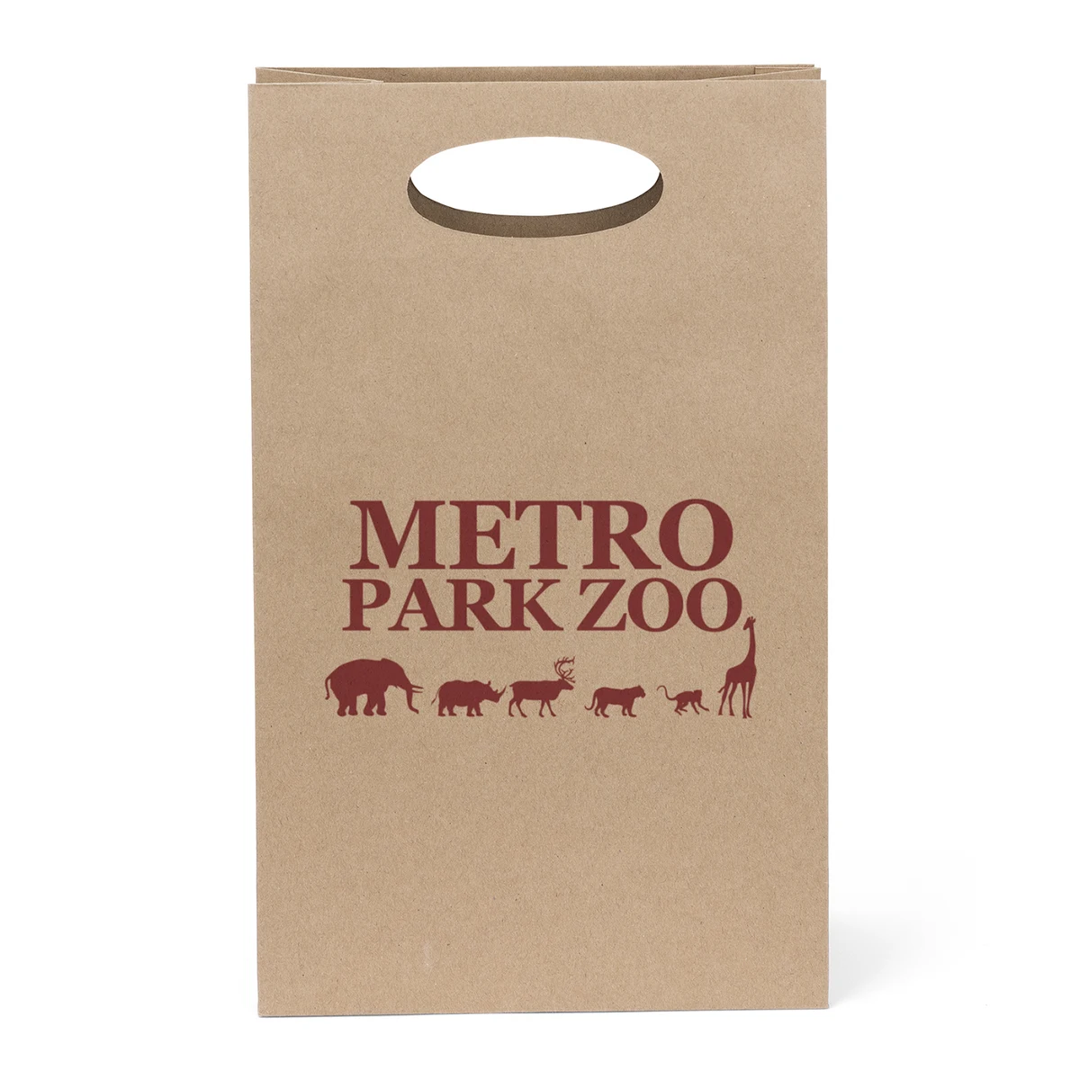 Donna - Eco Die Cut Shoppers - Flexo Ink Print 1