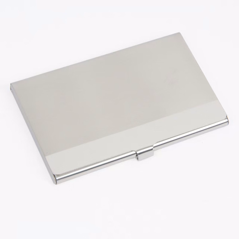 Mirror Finish Stainless Steel Card Holder