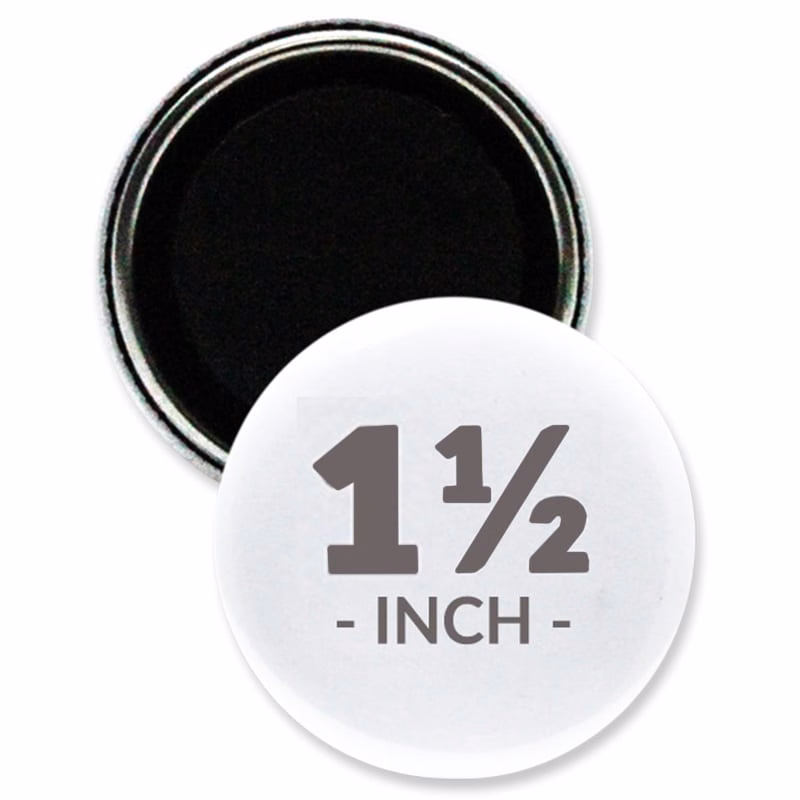 1 1/2 Inch Round Magnet Buttons