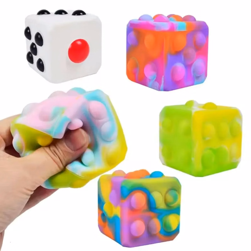 Square Push Pop Ball