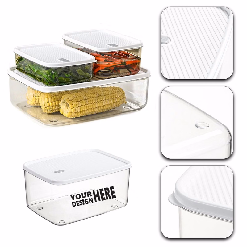 Food Grade Refrigerator Storage Three Piece Set