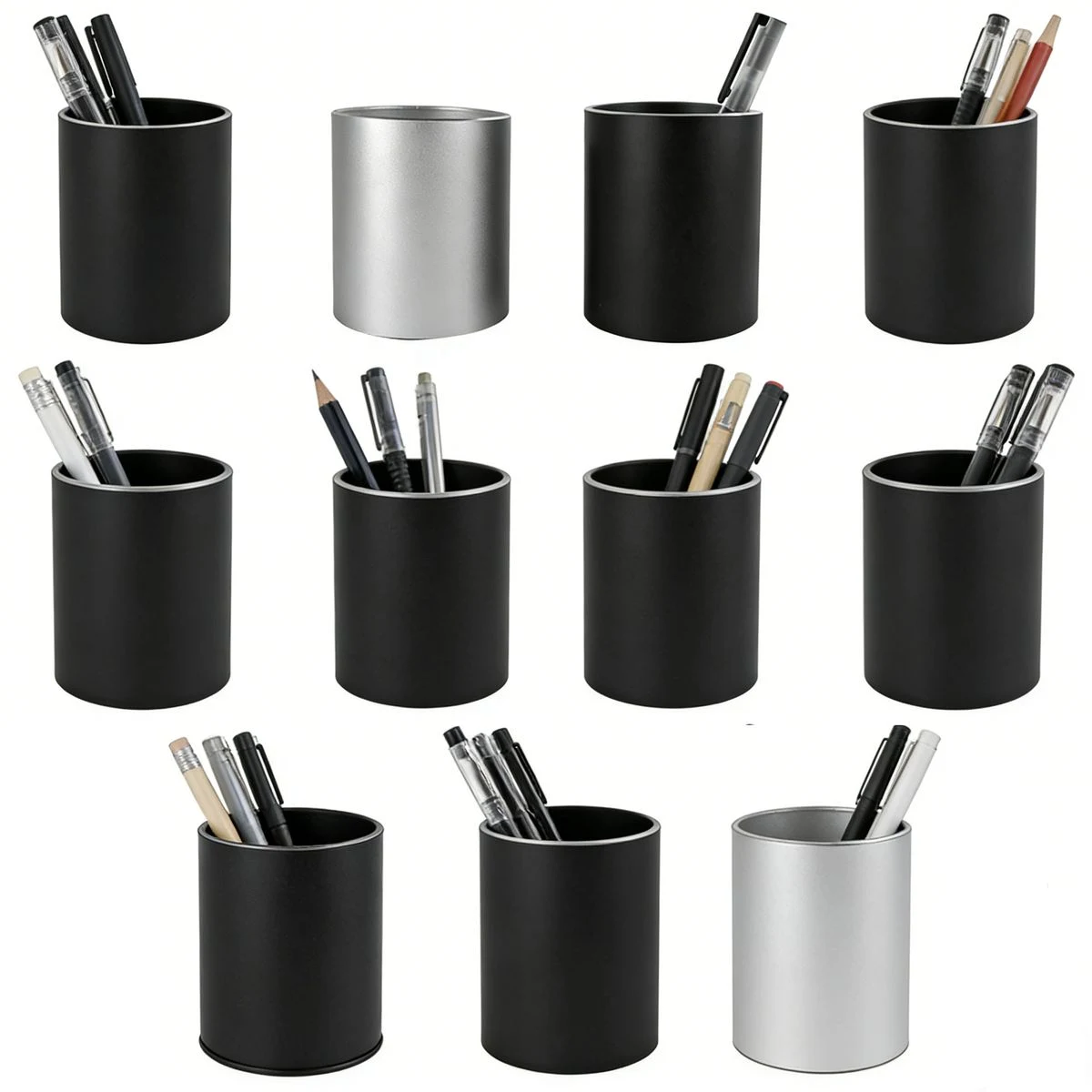 Modern Aluminum Alloy Desk Organizer 1