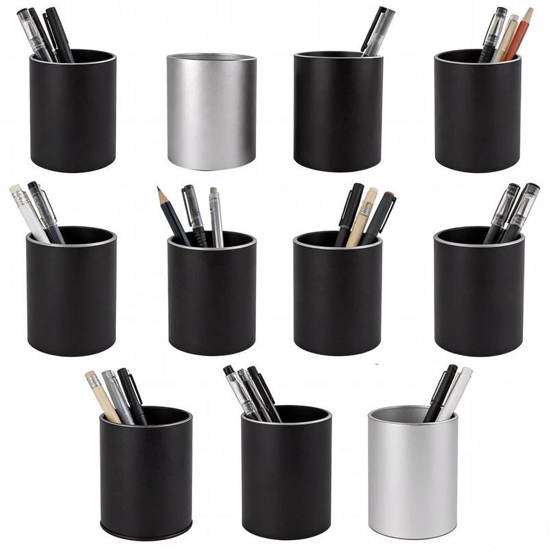 Modern Aluminum Alloy Desk Organizer