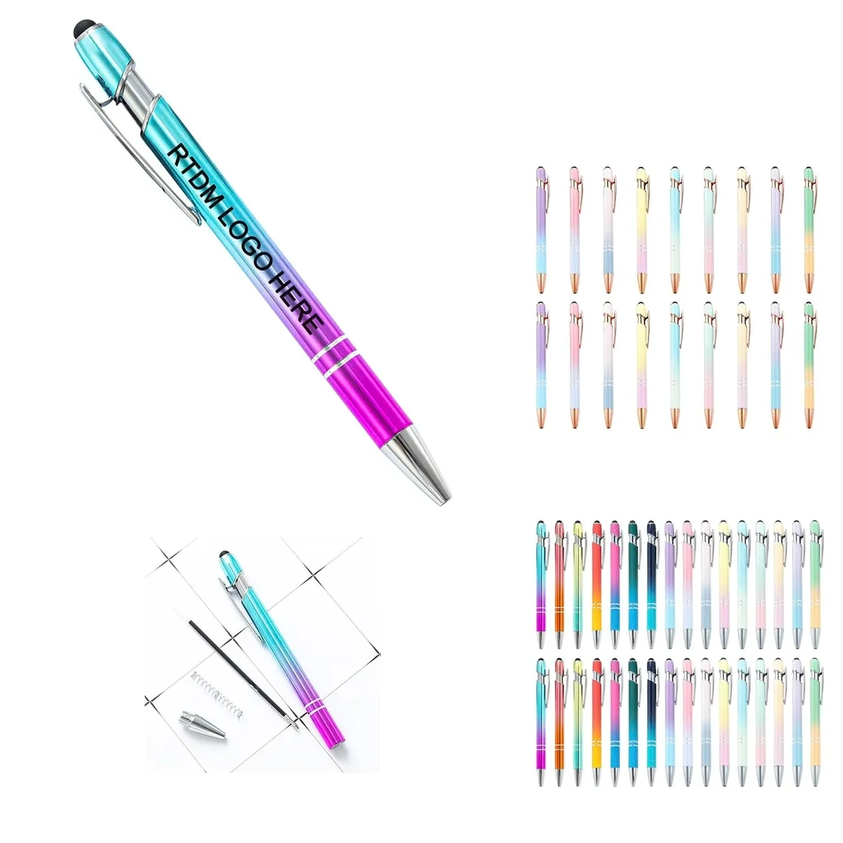 Gradient ballpoint pens 1