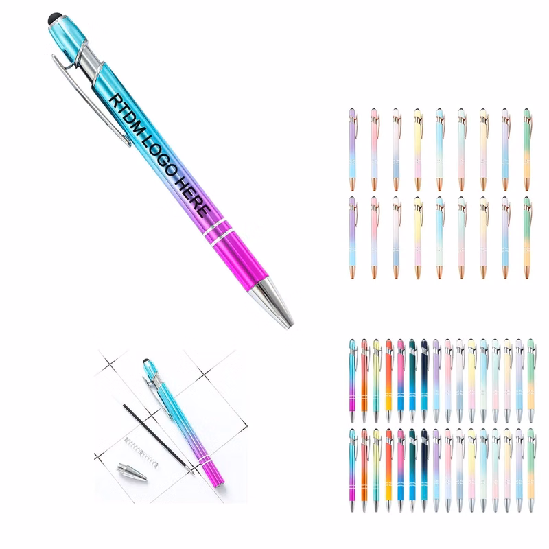 Gradient ballpoint pens