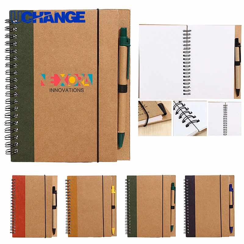Kraft Paper Notebook for Office and School Use