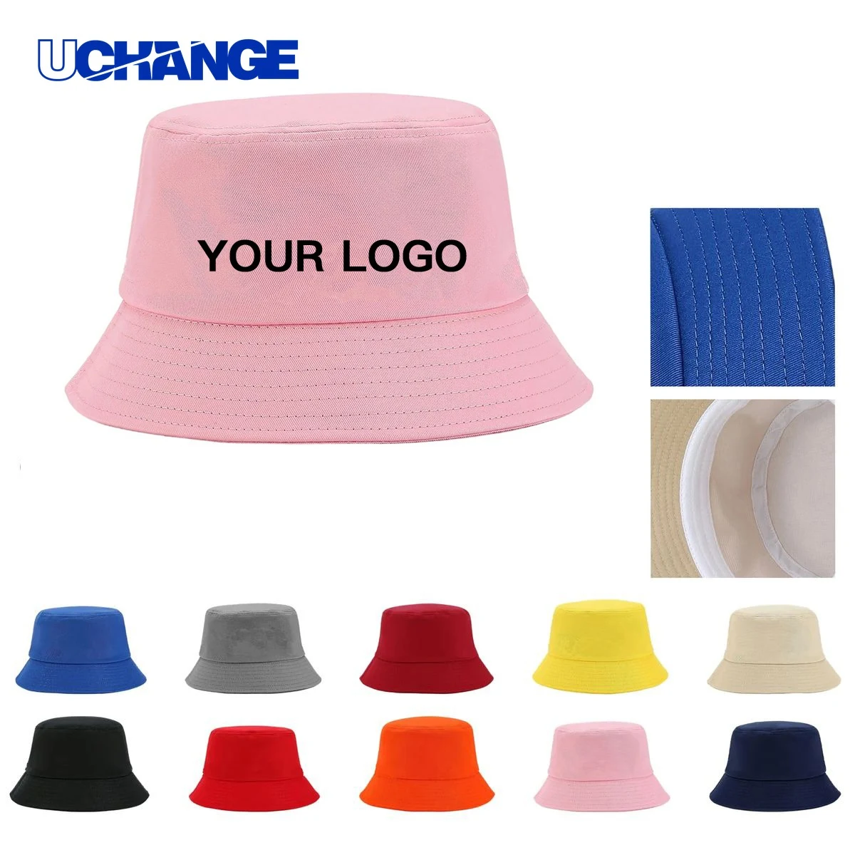 Soft Cotton Bucket Hat Headwear for Hiking and Travel 1