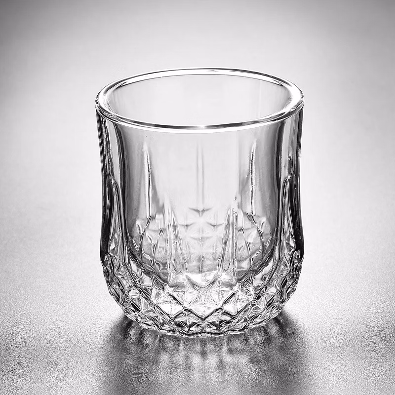 9oz double Whisky glass