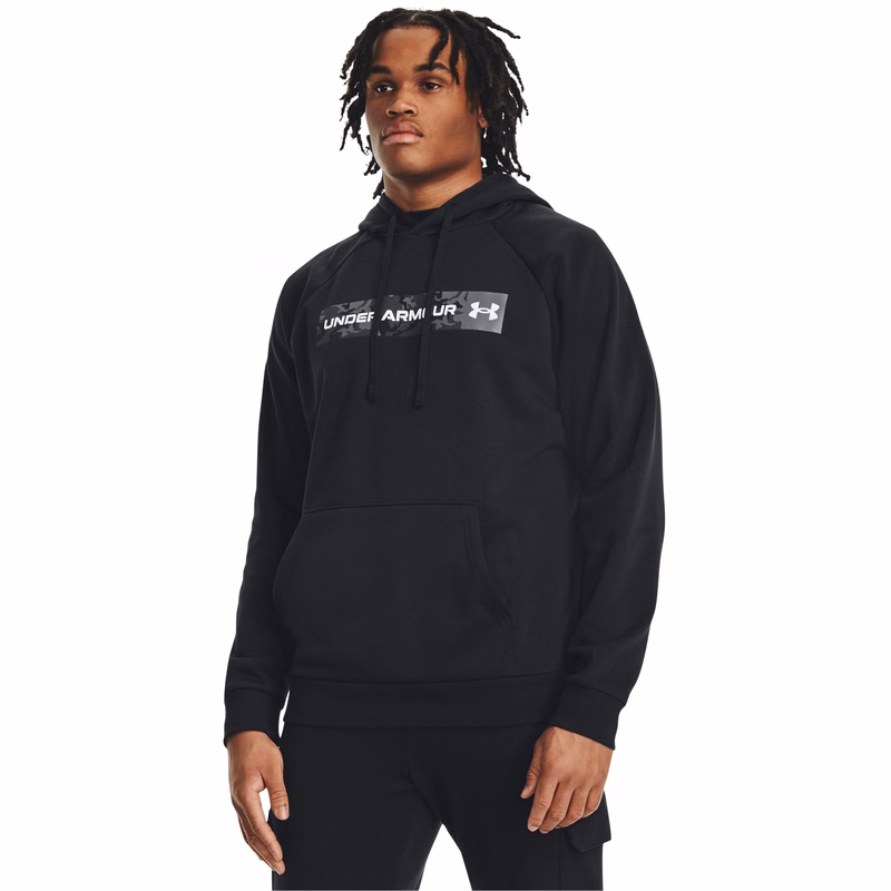 UA Rival Fleece Camo Chest Stripe Men's Hoodie