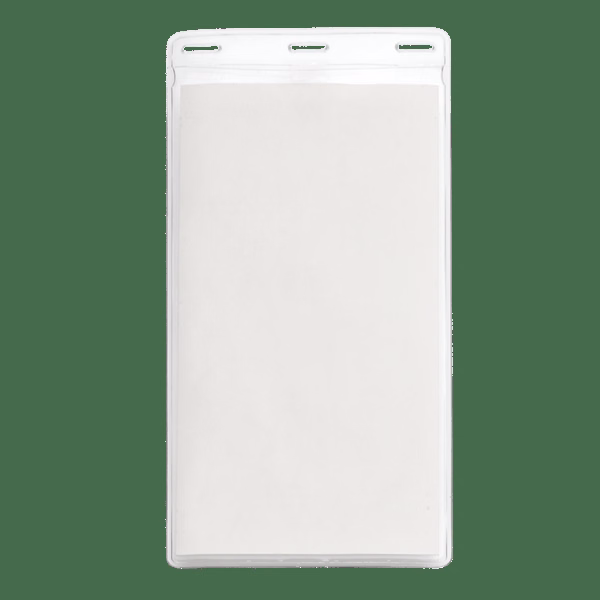 4" x 8" Blank Oversized Vertical Vinyl Pouch