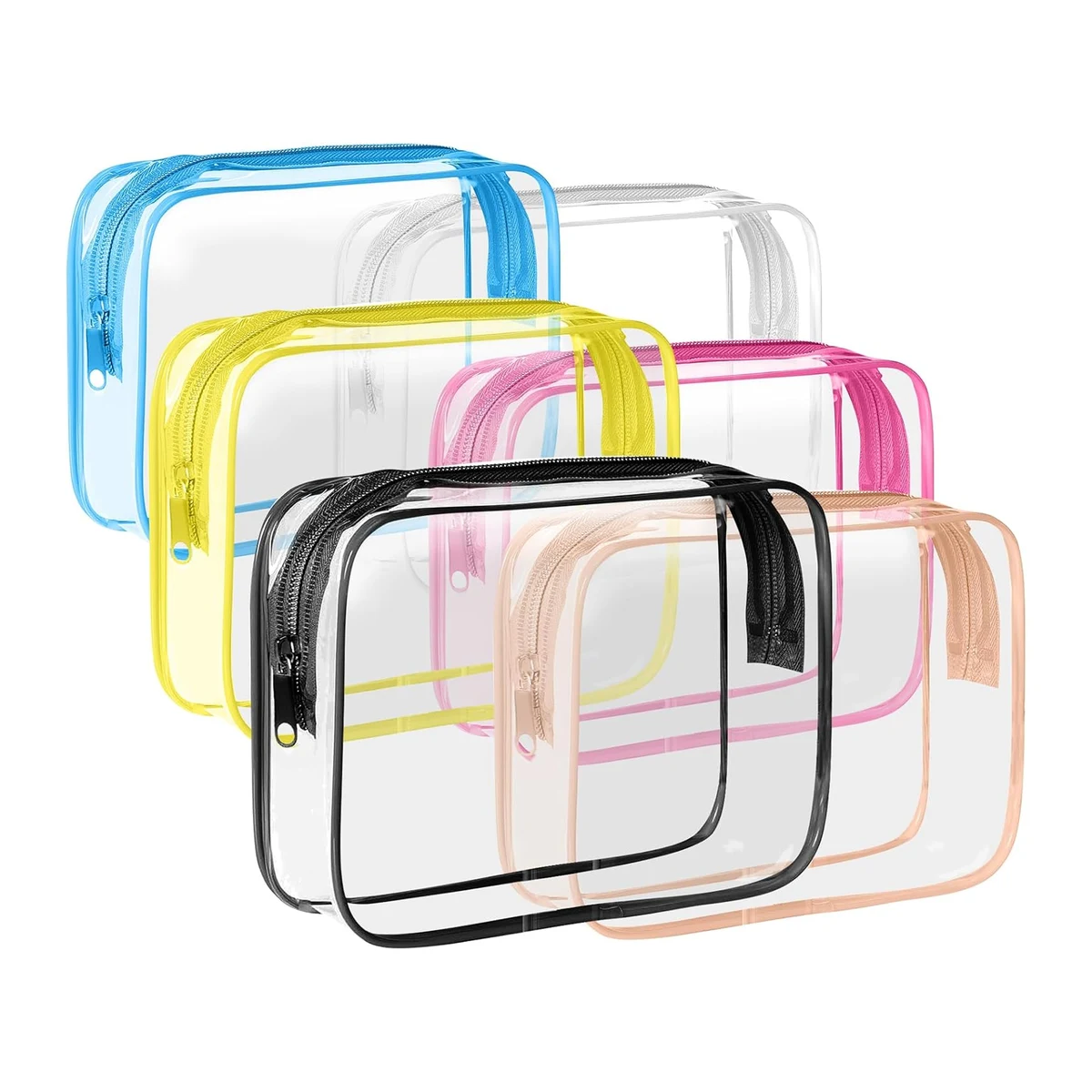 Clear Single-Layer Toiletry Bag 1