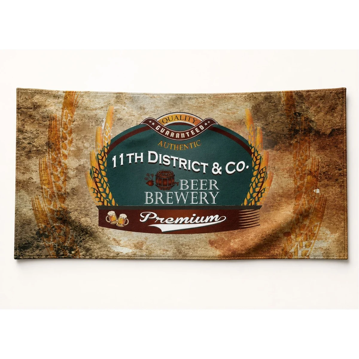 24 Hr Express Ship - Absorbent Microfiber Dri-Lite Terry Beach, Travel Towel, 22x44, Sublimated 1