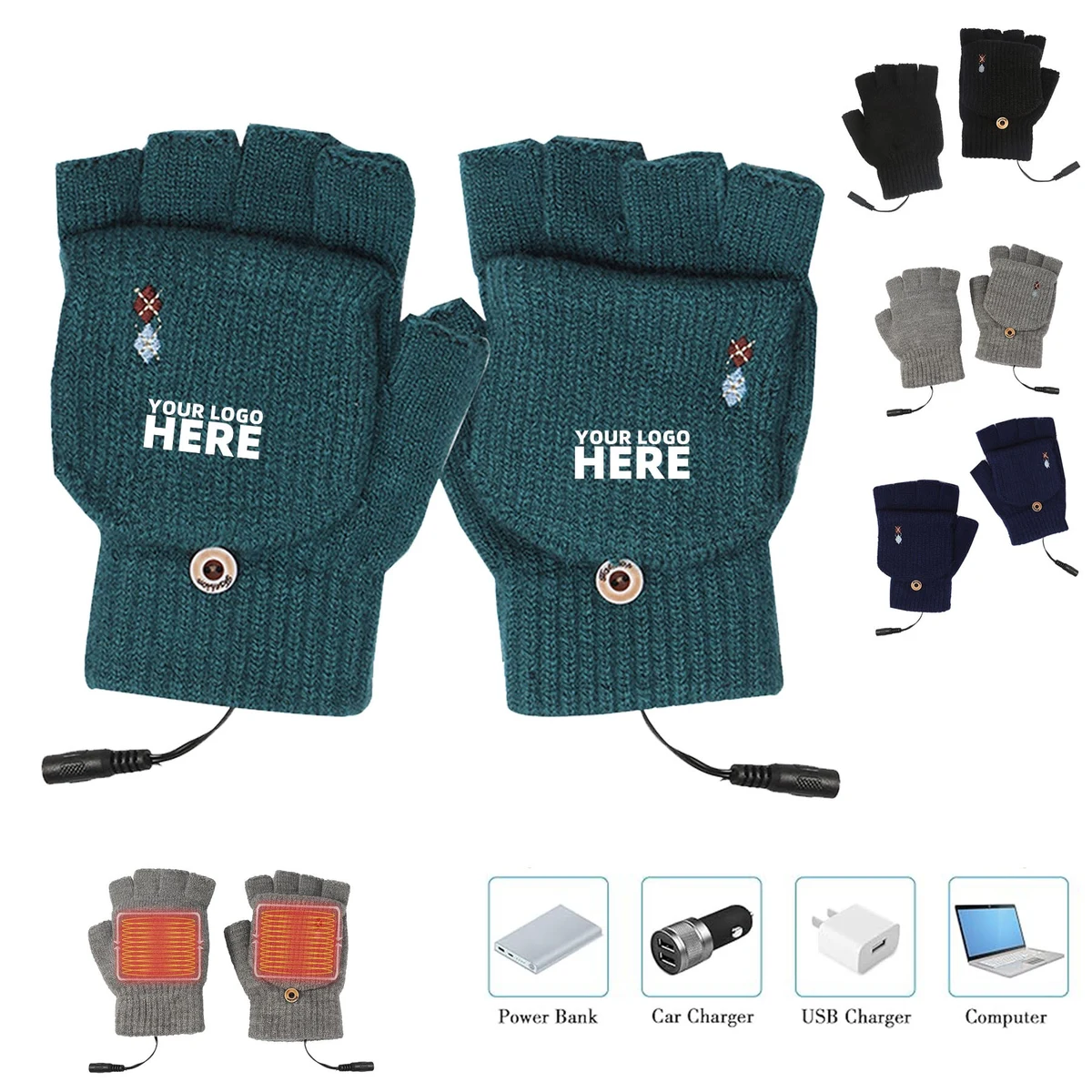 USB Heated Gloves 1