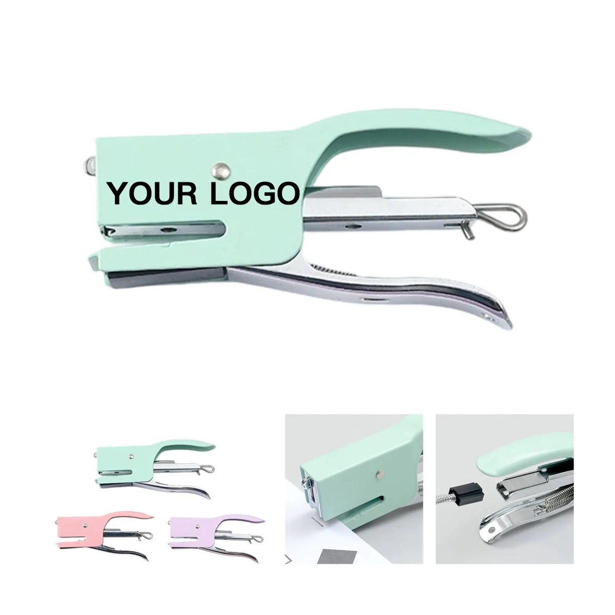 Ergonomic Mini Stapler for Desktop Use 1