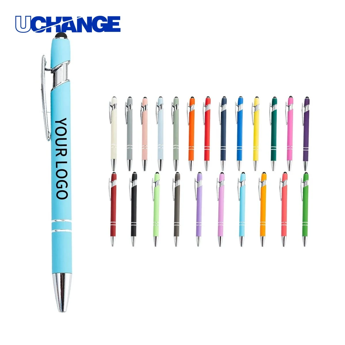 Rubberized Stylus Pen 5.75 Inch 1