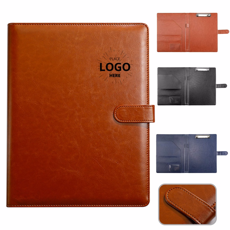 Leather Business Portfolio Folder
