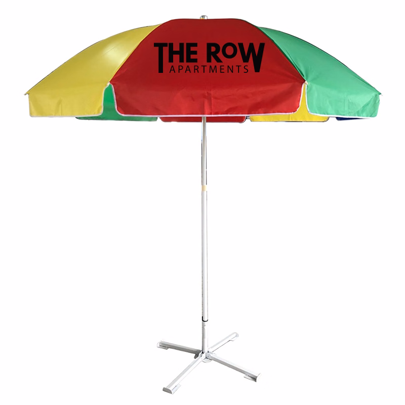 8 Panel Round Market Patio Umbrella