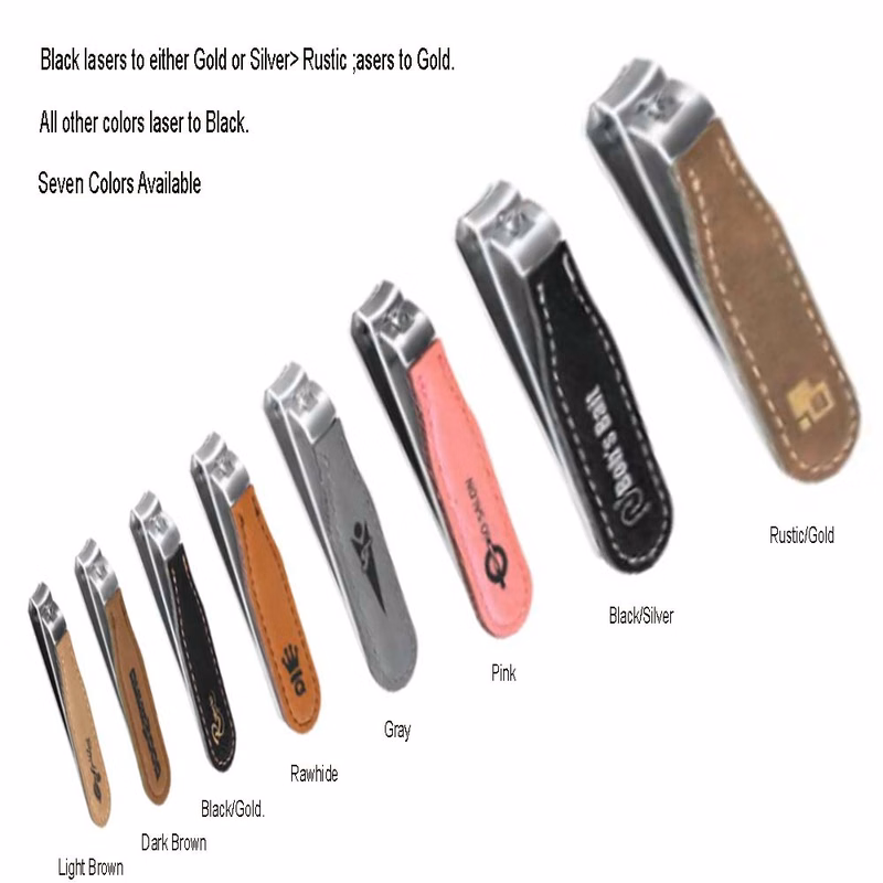 LASERABLE LEAHTERETTE NAIL CLIPPERS
